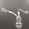 Großhandel 10 mm weibliche Glas-Ölbrenner-Bong mit Snuff Snorter Sniffer Thick Pyrex Recycler Ash Catcher Dab Rig Birdcage Matrix Perc mit männlichen Glas-Ölbrennerrohren