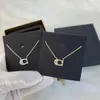 Luxury Sales Pendant necklace Men Women Collection Necklace Quality Designer brand jewelry Men women High quality 01