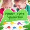 12 Stück Springsprung-Frosch-Spielzeug aus Kunststoff, lustige Hüpfspielzeuge für Kinder, Ostern, Geburtstage, Partygeschenke, gemischte Farben