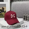 Ball Caps Luxe designer hoed geborduurde baseballcap vrouwelijke zomer casual casquette honderd neem zonbescherming zonnehoed Meerkleurige optie Zwarte hoed