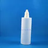 120 ML 100 Stks/partij Plastic Dropper Flessen Sabotage Proof Dief Veilig Squeezable E sigaret Sap met dikke tepel Oijve