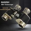 망원경 쌍안경 BAIGISH 6X24 전문 군사 HD 쌍안경 풀 메탈 강력한 쌍안경 야외 관광 사냥 Tescope HKD230627