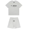 Men's essentail suit clothing essen unisex shorts sports fashion women's FOG essent T-shirt Beachwear pure cotton designer couple 2BU2