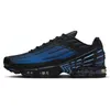 2024 Designer TNS Sports Mens Womens TN Plus 3 scarpe da corsa taglia 12 triple nere tutta l'unità bianca unità di berlin blu aqua ossidiana atletica TNS.Scarpe da ginnastica