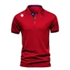 Herren Polos Brand Poloshirt Herren Sommer Baumwolle Revers Kurzarm High-End T-Shirt Sommer T-Shirt Top 230627