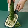 Nuovo 10/15/20PCS Affettatrice per verdure portatile in acciaio inossidabile multifunzione Utensili da cucina e gadget Lavorazione alimentare manuale Uso domestico