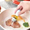 BBQ Grills Oil Bottle Brush Silicone Glass Container Olive Pump Dispenser Cooking Clain Tool Pastry Steak Barbecue redskap 230627