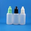 Mixed Size Plastic Dropper Bottles 5ml 10ml 15ml 30ml 50 Pcs Each LDPE PE With Tamper Proof Caps Tamper Evidence Liquids EYE DROPS E-CI Amua