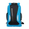 Sacos ao ar livre 25L Dry Bag River Trekking Natação Mochila Roll Top Water Floating Sack Mochila Impermeável Camping Caminhadas Drifting 230626