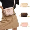ミニバンバグ女性デザイナーwasitバッググラディエントファニーパック財布豪華なベルトバッグ