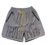 Designer Rhude Summer Fashion Beach Pants High Quality Monster Street Apparel Multi Color New Men's Loose Shorts M-XXXL