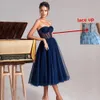 Urban Sexy Dresses Weiyin AE0775 2023 Simple Green Tulle A Line Short Prom Sweetheart Sheer Corset Top Tea Length Formal Party Gowns 230627