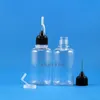 30ML PET Dropper bottle 100PCS Metal Needle Tip Needle Cap High transparent dropper bottles Vapor E cig Juice Drwmc