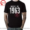 T-shirts pour hommes personnalisés votre année chemise drôle mari cadeau d'anniversaire T-Shirt rétro en 1963 1965 1966 1967 1968 1969 Vintage imprimé