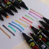 Markers 12 Color Whiteboard Marker Erasable for POP Paper Glass Dry Erasing 5mm Writting Pen W3JD