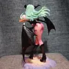 Aktionsspielfiguren Anime Vampirjäger Morrigan Aensland Figur Darkstalkers Bishoujo PVC Actionfigur Sammlerstück Halloween Puppenspielzeug Kindergeschenk 230626