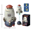 Sand Play Water Fun Water Rocket Launcher Творческий Ракетный спринклер Роторный спрей Игрушки для детей Сад Газон Игры на открытом воздухе Подарки для детей 230626