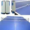 Filets de tennis de table Poteaux Filet de tennis de table rétractable Filet de ping-pong portable 175cm Costume évolutif pour n'importe quelle table 230626