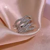 Pierścienie klastrowe vintage srebrny srebrny 1,5 s diamentowy pierścionek dla kobiet pochodzenie Anillos de Wedding Prounds 925 Biżuteria Anel
