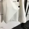 Kvinnors designerkläder sommar mode lapel blazer klänning hög kvalitet flicka kjol brev midje midja wrap klänning #multipel produkt