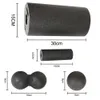 Yoga Blocks 4-teiliges Yoga-Massageroller-Fitnessball-Schaumstoffrollen-Set für Rückenschmerzen, selbstmyofasziale Pilates-Muskellöseübungen 230626