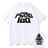 Camiseta Masculina Anime Masculina Feminina Mangá Desenhos Animados Oversized Camiseta Mob Psycho 100 Graphic Tshirt Masculina Shigeo Kageyama Estampada T-shirts