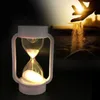 20 stks Led Zandloper Kleurrijke Nachtlampje Timer Zand Klok Horloge Slaap Lamp Slaapkamer Home Office Decoratie Kinderen Gift