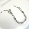 INS Französisch Justine Metall Kette Ball Anhänger Geometrische OT Schnalle Armband Für Frauen Modische Klassische Schmuck Charme