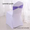 Sashes 50pcs/lot Stretch Lycra Spandex Chair Covers Bands with Slider for Wedding Decorations Wholesale Chair Sashes Bow Heart