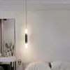 Lampadari Dispositivo di illuminazione per lampadari a LED a doppia sorgente per la decorazione del bancone bar del negozio di ristoranti dell'isola di cucina