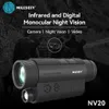 Télescope Jumelles Miseey Vision Nocturne Infrarouge Numérique NV20 BNV20 TNV10 Camping En Plein Air Observer Tescope Prendre Photo Vidéo Pour La Chasse HKD230627