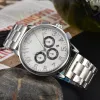 Luxusmarke Armbanduhren Herren Womens Quarz Uhren Qualitätsbewegung Uhr Sechs Nadel Multifunktionale Uhren Europäische Armbanduhr Mode-Armband Handgelenks-Uhren-Uhren