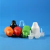 30ML PET GREEN COLOR Dropper Bottles With Double Proof Caps Highly transparent Child Safe long nipple 100PCS Vpstg