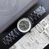 高級メンズウォッチデザイナーウォッチメンズウォッチメカニカル自動サファイア折りたたみバックル腕時計ステンレススチールストラップ