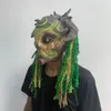 Máscaras de festa Floresta Verde Máscara de espírito Árvore de Halloween Velho Homem assustador Zumbi Máscara de fantasma assustador Máscara de demônio assustador Adereços de festa de carnaval 230626