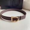 Véritable cuir hommes ceinture Top qualité noir marron robe ceintures créateur de mode ceintures avec boîte