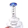 Smoking Pipes Royal Glass Hookahs Water Bong With Honeycomb Perc Color Lip Female 14.5Mm Recycle Dab Rigs Drop Delivery Home Garden Dhumv