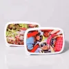 Personalized Sublimation Lunch box food container Plastic DIY heat transfer lunch bags blank Small Size JN27