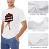 Regatas masculinas Cake Walk T-shirt Anime Roupas para fãs de esportes Camisetas masculinas de manga curta