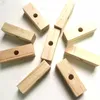Zabawki 10/50 kawałki kromki drewniane koraliki zabawne kreatywne klatki akcesorium