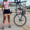 레이싱 세트 2023 Frenesi 여성 사이클링 스포츠웨어 원피스 9D 쿠션 라이크라 생산 Mtb Uci Skinsuit