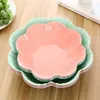 New Multi-color Selection Beautiful Shape Plastic Tray Elegant And Fresh Melon Seed Plate Pp Material Candy Tray Tableware