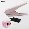 Punch 1 PC KWtrio Handheld DIY Mushroom Single Hole Punch Puncher Paper Cutter with Ruler for Office Home School Students