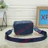 Projektanci marki Snapshot Casual szerokie paski na ramię dla kobiet worka na kamerę Crossbody skóra żółta czarna niebieska messenger Cross Body Paspe torebka