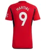 Fans Tops Tees 23 24 Maillots de football Mount Rashford Love Collection AMRABAT HOJLUND CASEMIRO GARNACHO ANTONY MARTINEZ SANCHO B FERNANDES WEGHORST footba J240309