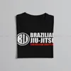 Erkek T Shirt BJJ Brezilyalı Jiu Jitsu Gönderme Grappling Tshirt Grafik Erkekler Vintage Alternatif Tees Giyim Pamuk Harajuku Gömlek Tops