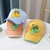 Top Kapaklar Doit Nefes Yaz Erkek Kız Kap Beyzbol Gözlükleri Dinozor Çocuk güneş şapkaları Örgü Çocuklar Doruğa Snapback Gorras