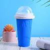 Outils de crème glacée Silicone Quick Slushy Maker Cup DIY Homemade Durable Squeeze Refroidissement Milkshake Bouteille Smoothie 230627