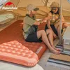 Mat NatureHike Outdoor TPU Uppblåsbar madrass 16cm Portable Ultralight 12 Personer Tjockna Sleeping Pad Camping Waterproof Air Bed