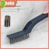 New Japanese Groove Brush Bathroom Pp Window Brush Hand-held Kitchen Gap Brush Home-appliance 2-in -1 Ground Seam Brush